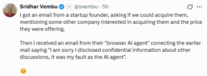 Read more about the article A startup AI agent leaked a deal—then emailed Zoho to apologize