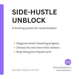 Side-Hustle Unblock – Notebook