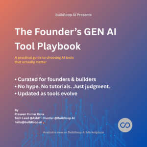 The Founder’s GenAI Tools Playbook