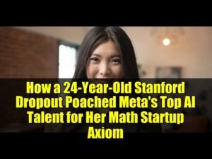 Read more about the article Axiom Math’s 24‑Year‑Old Founder Turned Meta Talent Into Her Lab