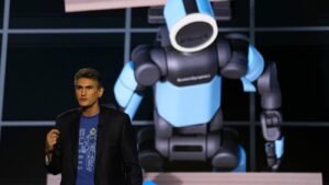 Read more about the article Why Self-Driving Tech Is Migrating to Humanoid Robots in 2026