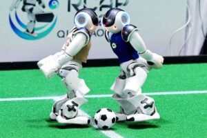 Read more about the article Humanoid robots learn soccer: China’s new testbed for embodied AI