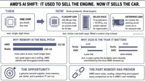 Read more about the article Inside AMD’s bet on AI weights etched directly into silicon chips